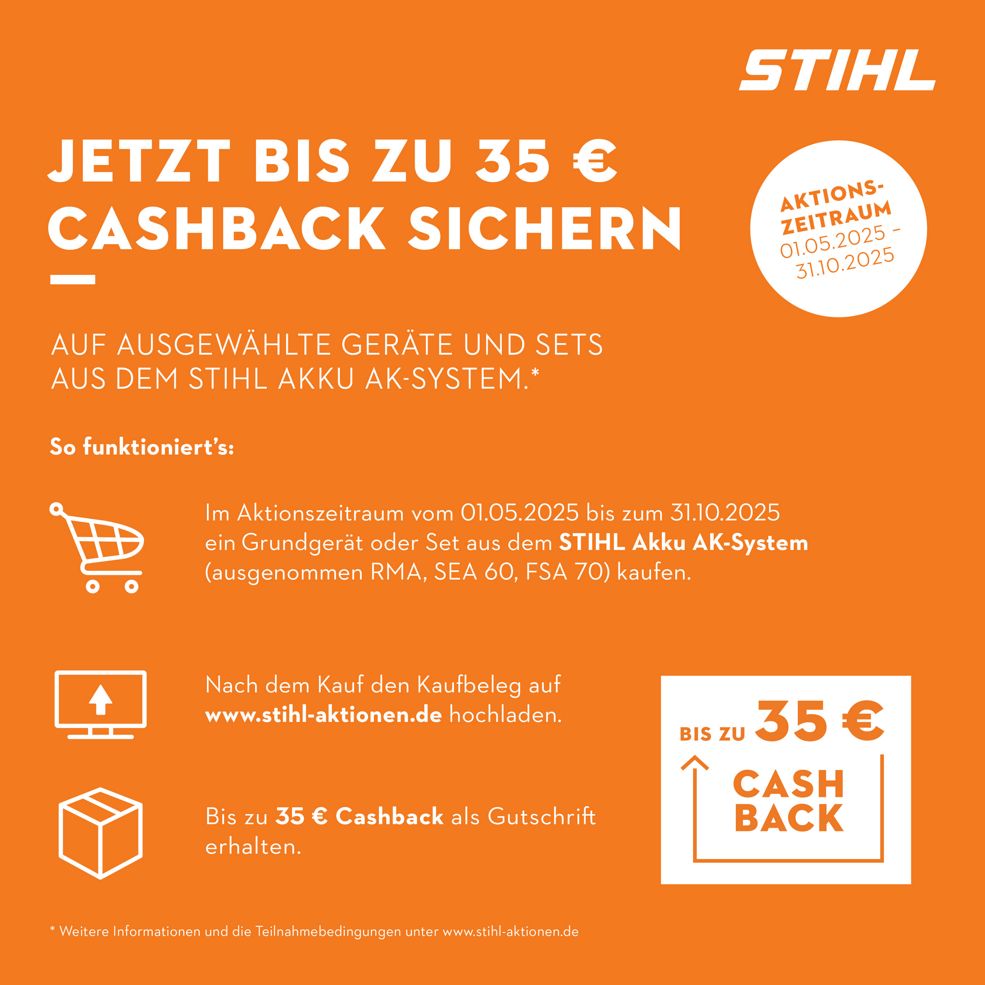 Akku-Heckenschere 'HSA 50' 50 cm 36 V ohne Akku und Ladegerät