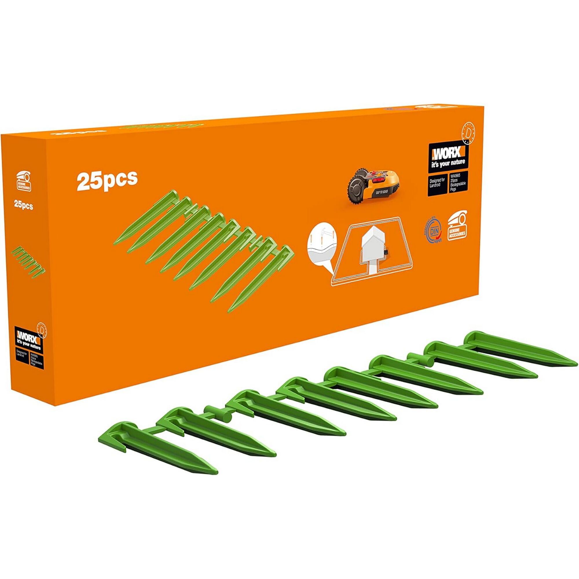 Befestigungshaken, 25 Stück