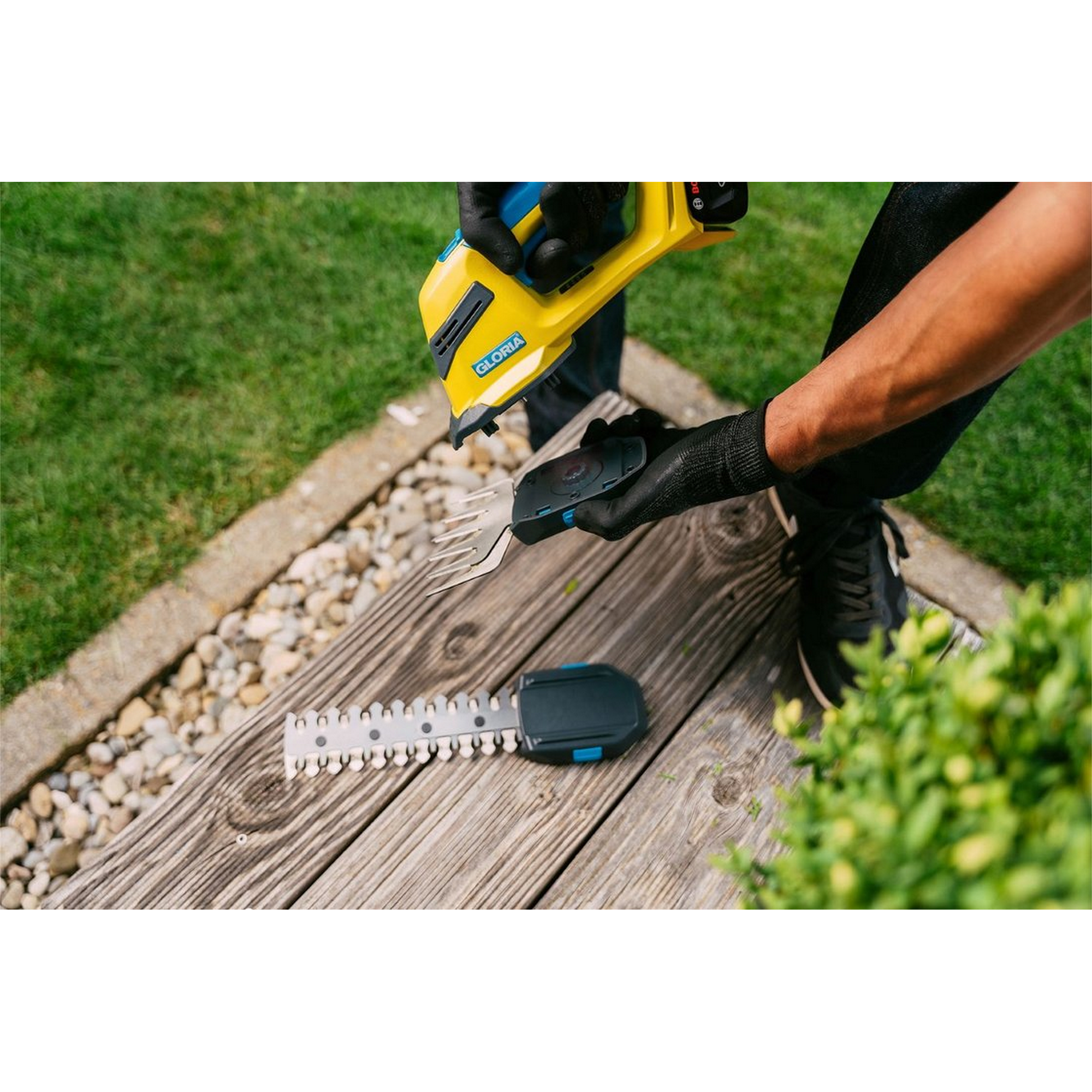 Akku-Gras- und Strauchschere 'FineCut 18V compact' ohne Akku
