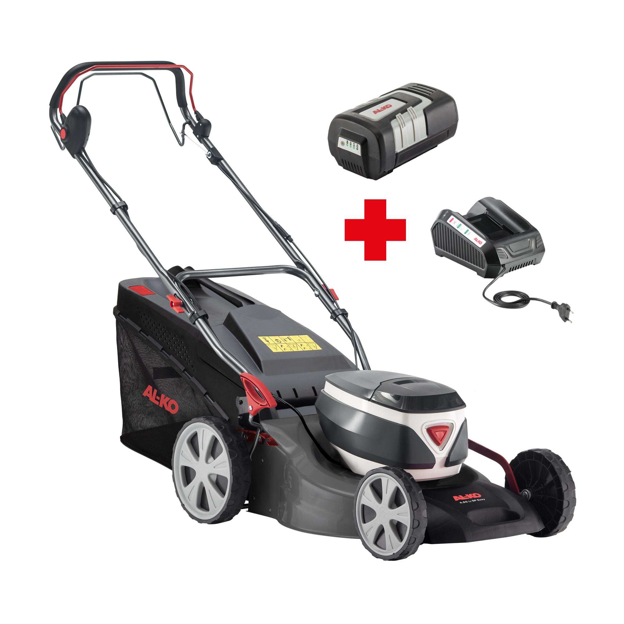 Akku-Rasenmäher '4.65 Li SP Easy' mit Akku und Ladegerät, bis 650 m²