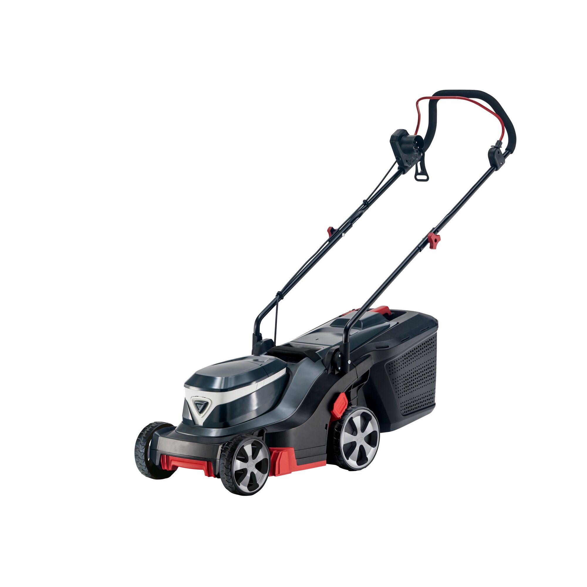 Elektrischer Rasenmäher mit Fangkorb