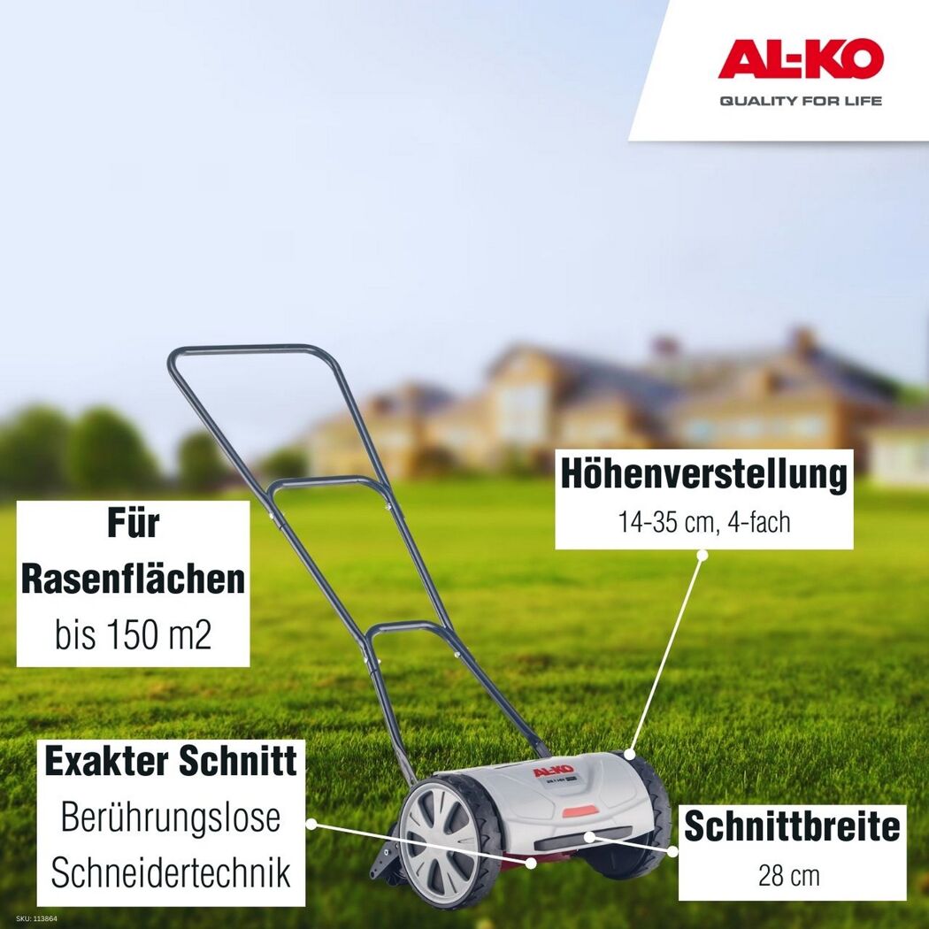 Handrasenmäher von AL-KO