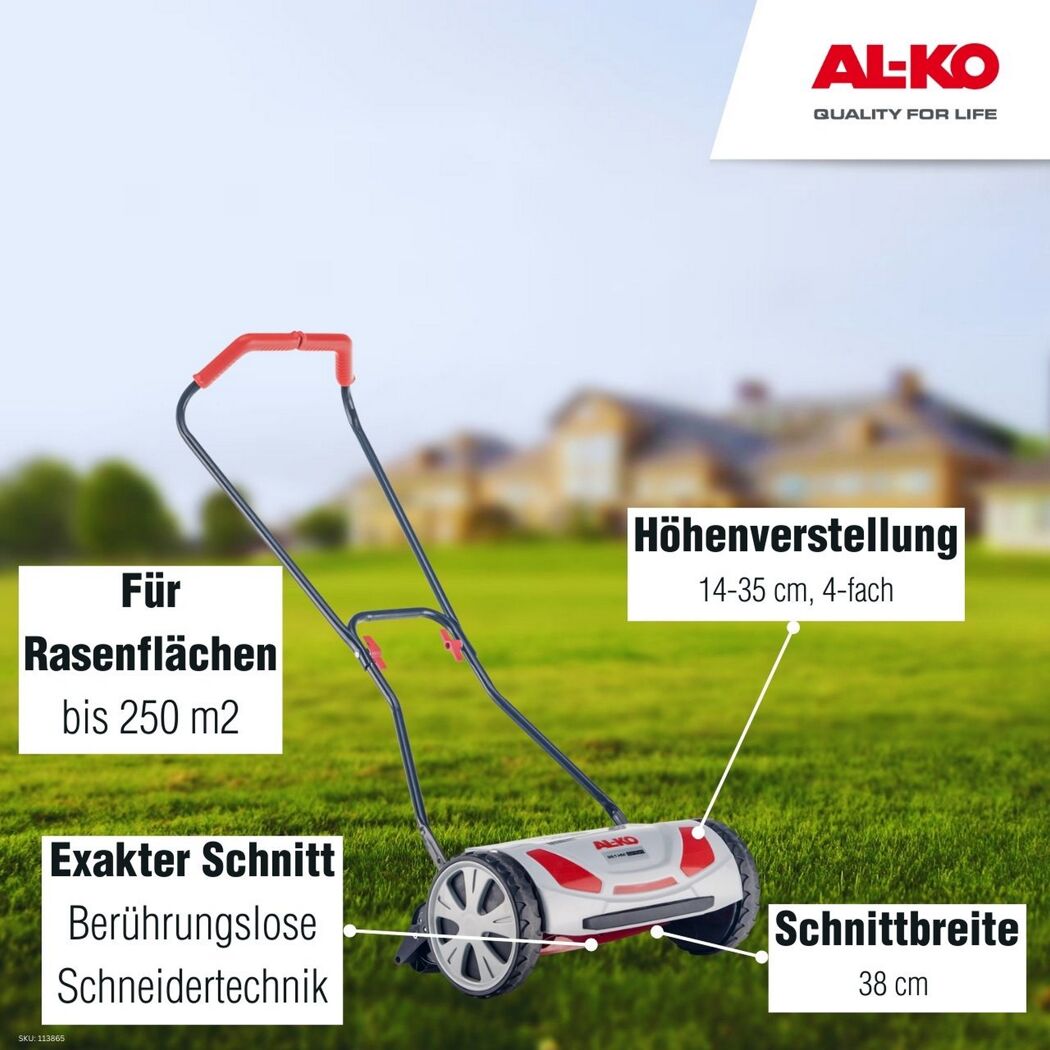 Handspindelmäher AL-KO