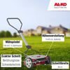 Handrasenmäher mit Spindel