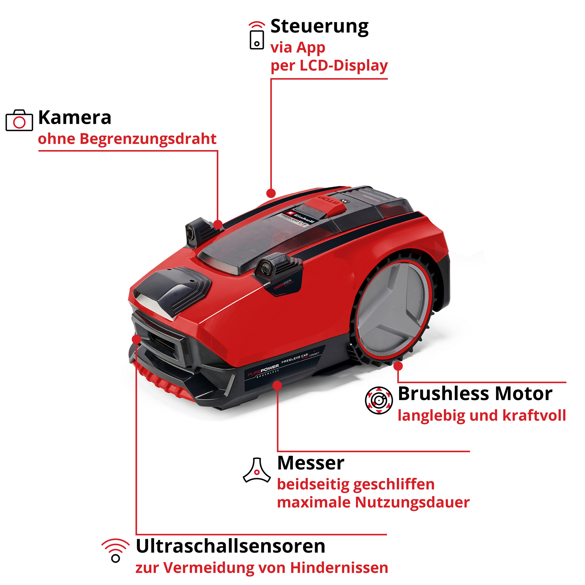 Mähroboter 'Freelexo Cam Plus 600' bis zu 600 m² + product picture