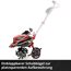 Motorhacke mit einklappbarem Griff