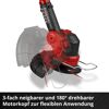 Rasentrimmer mit rotierendem Mähkopf