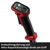 Griff mit Drehzahlregler und Akkuanzeige