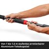 Hände verstellen Teleskopstiel