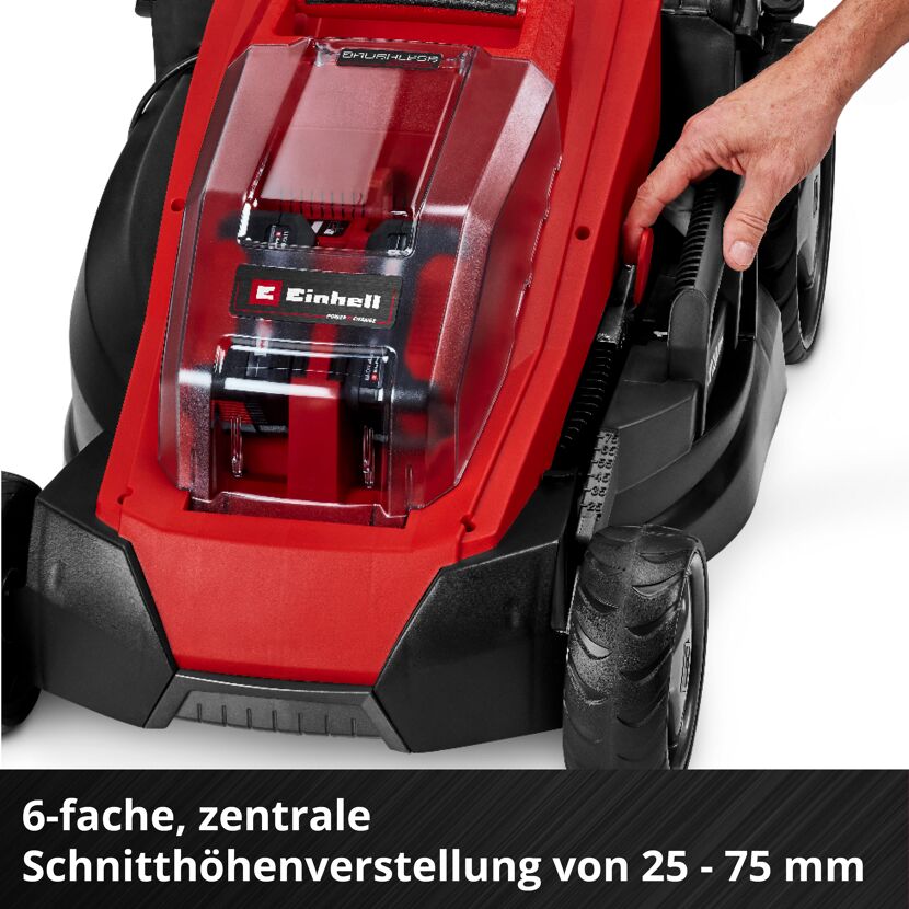 Akku-Rasenmäher 'GE-CM 36/43 Li M' mit 2 x Akku und 2 x Ladegerät
