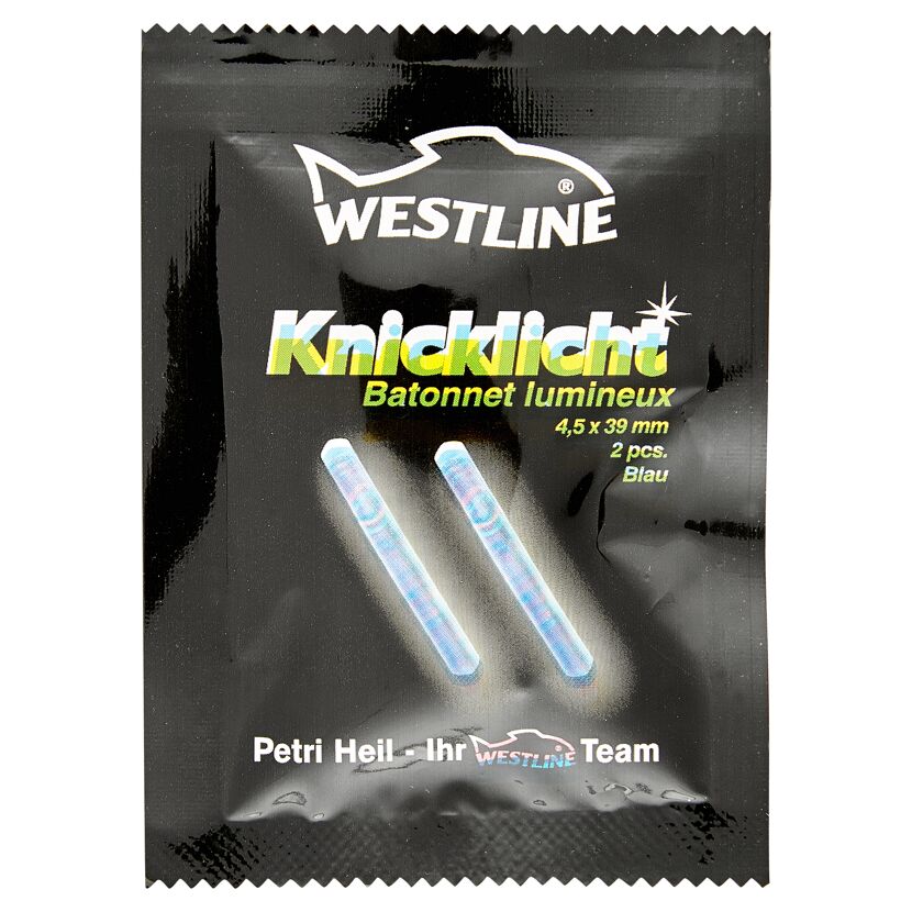 Westline Knicklichter, blau, 2 Stück
