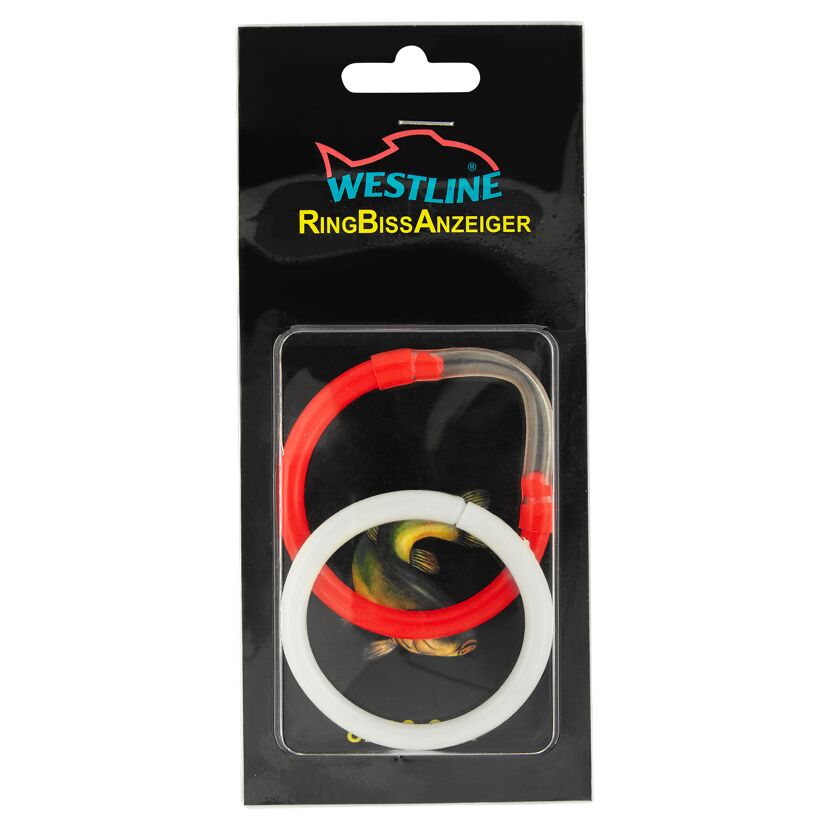 Westline Ringbissanzeiger rot und weiß, 2 Stück