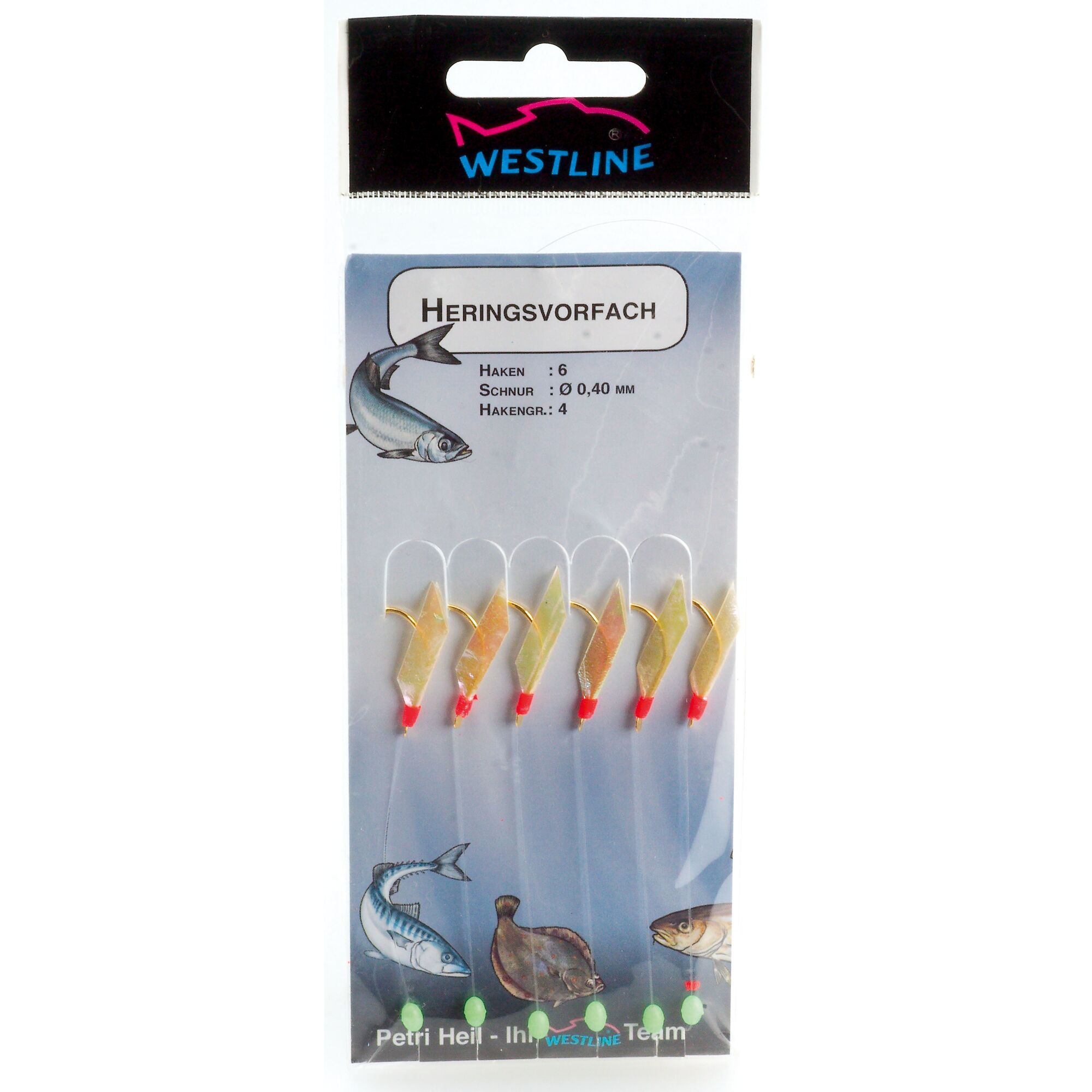 Westline Heringsvorfach mit 6 Haken