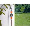 Gardena Wassermengenzähler an Wasserhahn