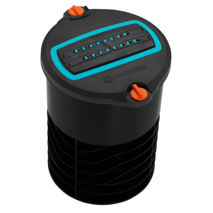 Komplett-Set Sprinklersystem, mit Versenk-Viereckregner