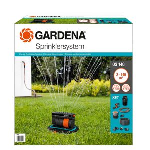 Komplett-Set Sprinklersystem, mit Versenk-Viereckregner
