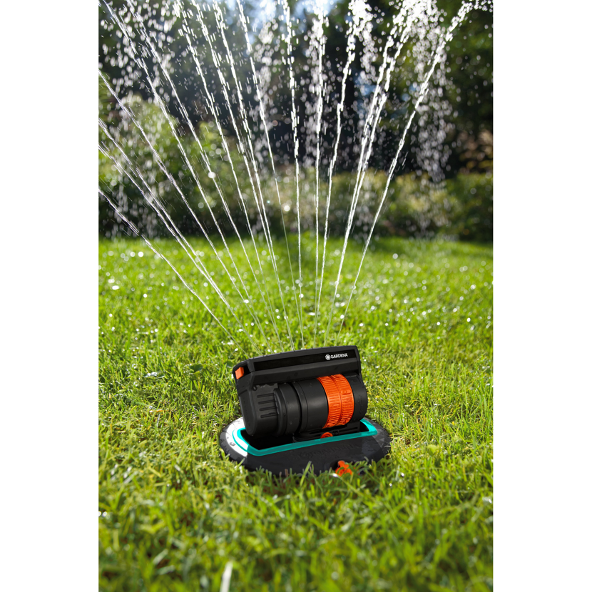 Komplett-Set Sprinklersystem, mit Versenk-Viereckregner