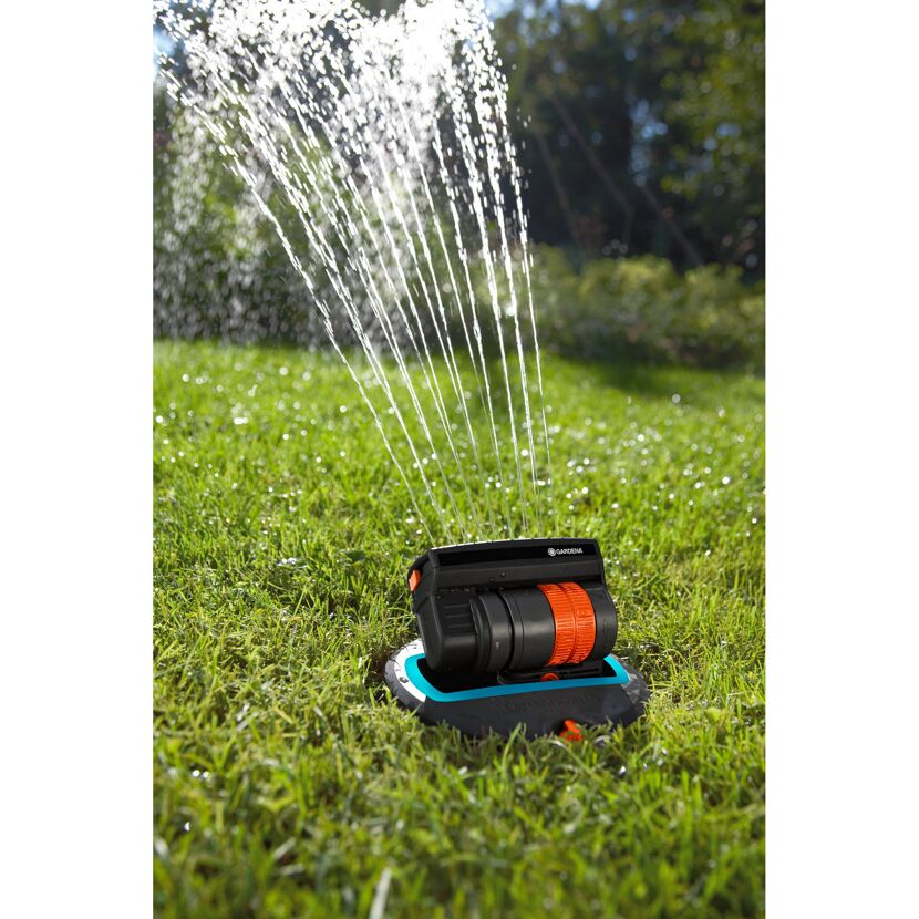 Komplett-Set Sprinklersystem, mit Versenk-Viereckregner