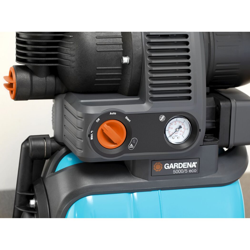 GARDENA Hauswasserwerk 5000/5 eco, Nahaufnahme