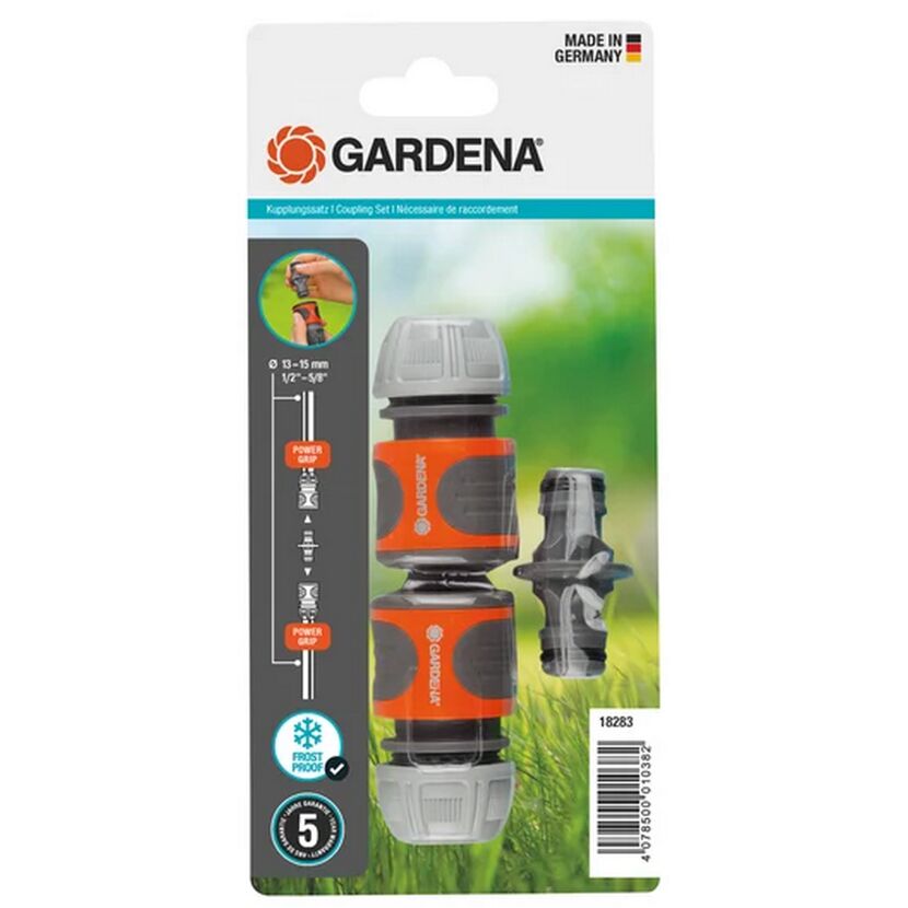 Gardena Kupplungssatz für 13-15 mm Schläuche