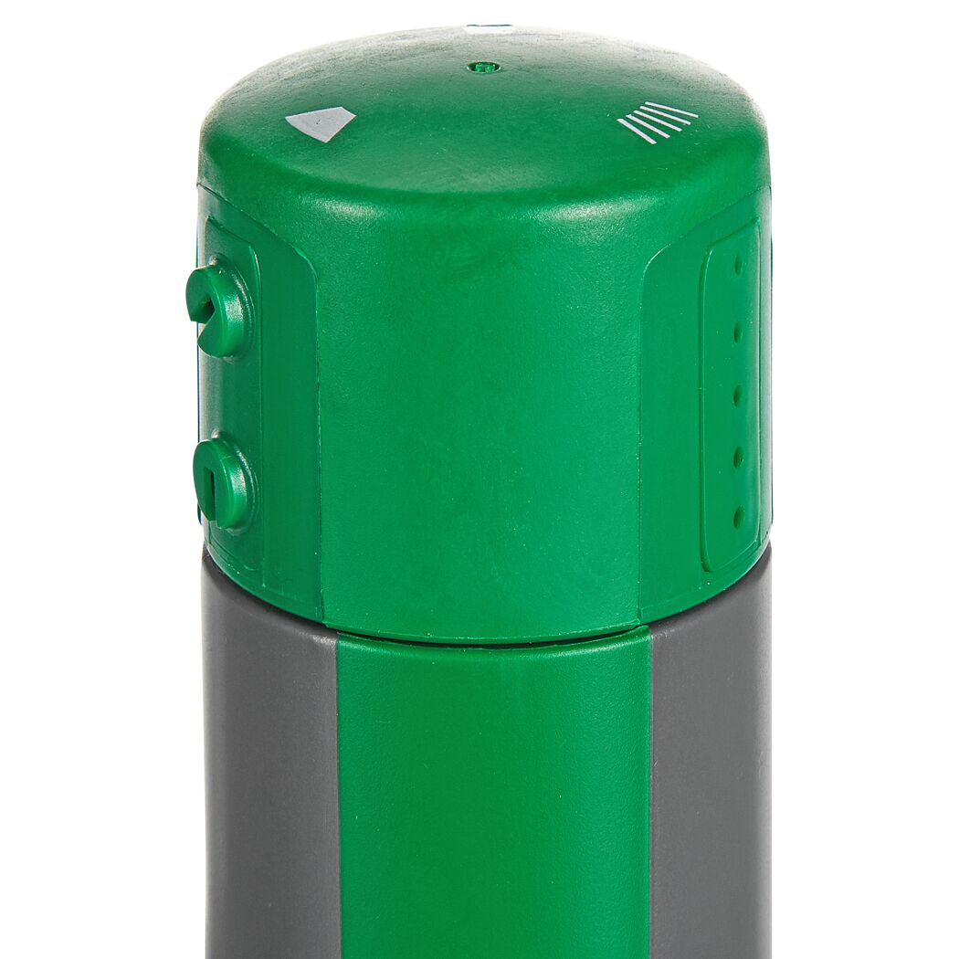 Grüner Kreisregner aus Kunststoff