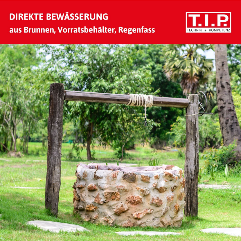 Brunnen mit Seil und Kurbel