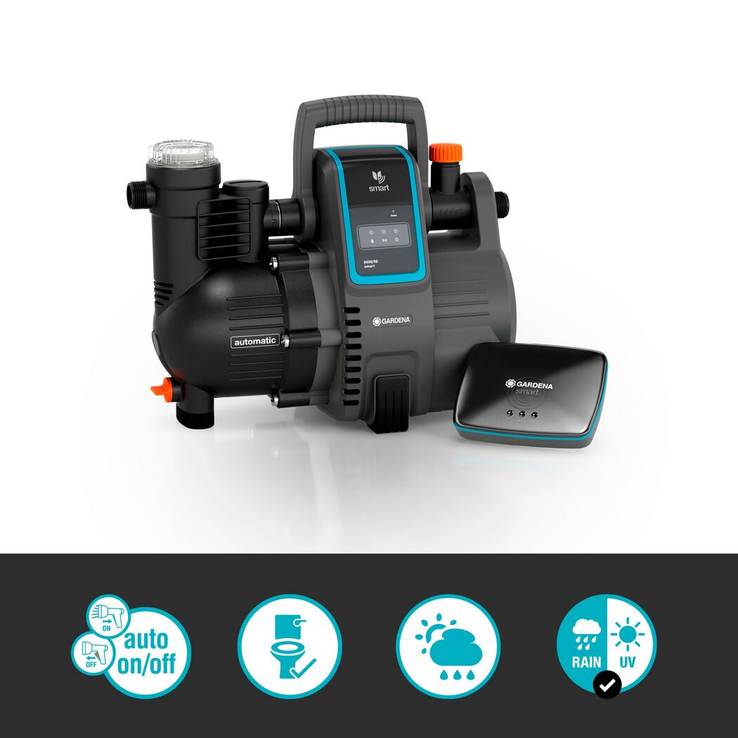 Haus- und Gartenautomat-Set 'smart Haus 5000/5' 5000 l/h inkl. Smart-Gateway