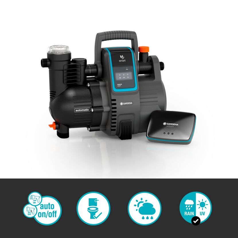 Haus- und Gartenautomat-Set 'smart Haus 5000/5' 5000 l/h inkl. Smart-Gateway