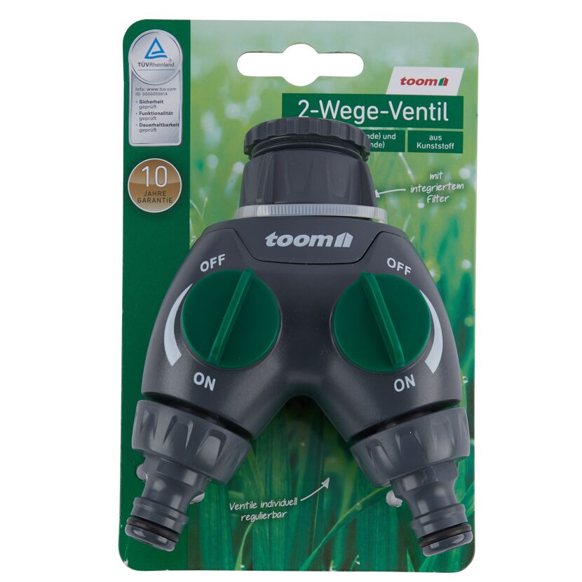 2-Wege-Ventil von toom mit integriertem Filter