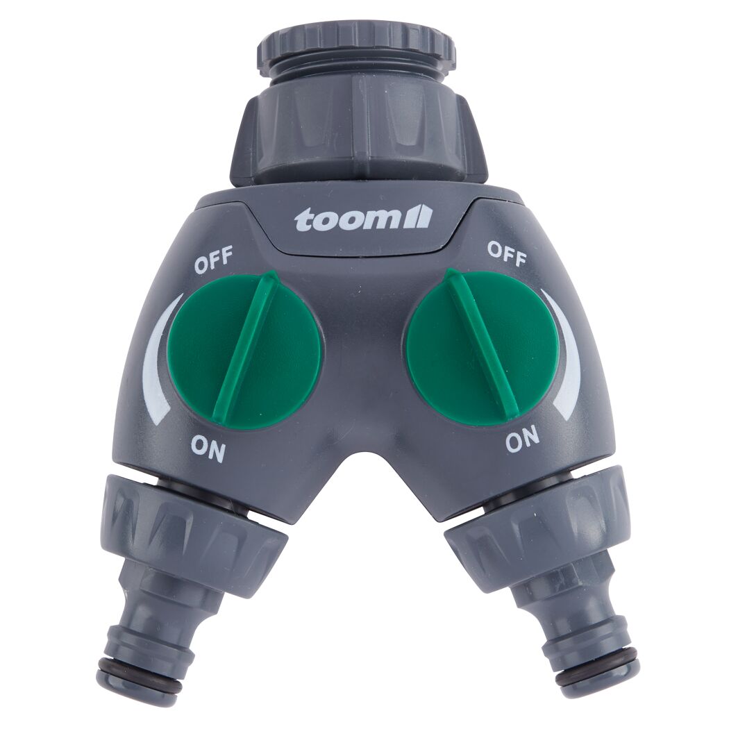 2-Wege-Ventil mit G 3/4"- und G 1"-Gewinde