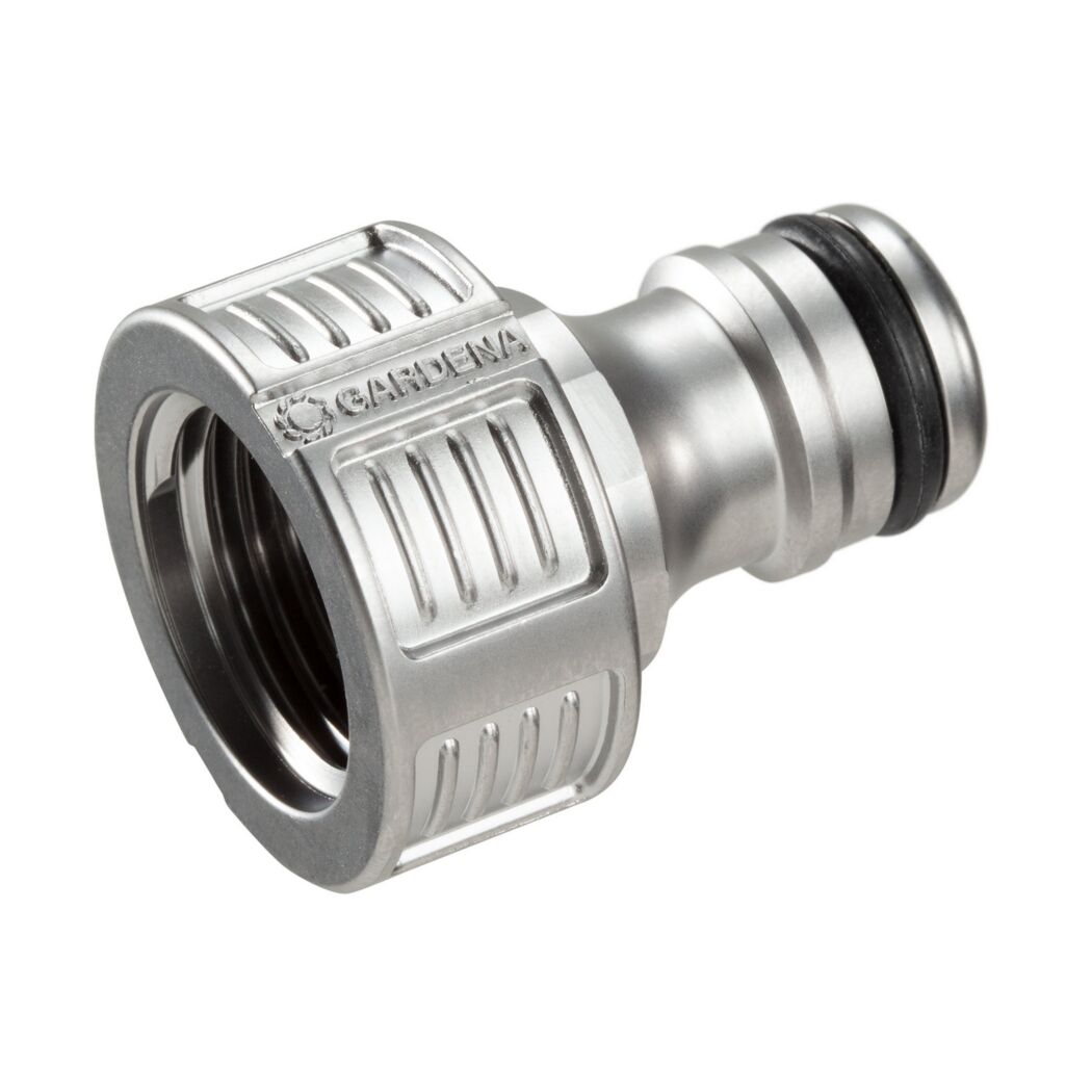Hahnverbinder 'Premium' 21 mm (1/2")  verpackt