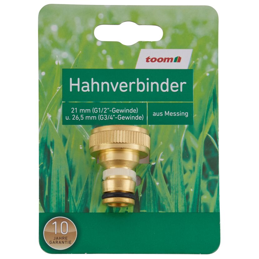 Messing Hahnverbinder von toom