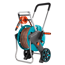 Schlauchwagen-Set 'CleverRoll M Easy' türkis, orange 20 m Schlauchkapazität