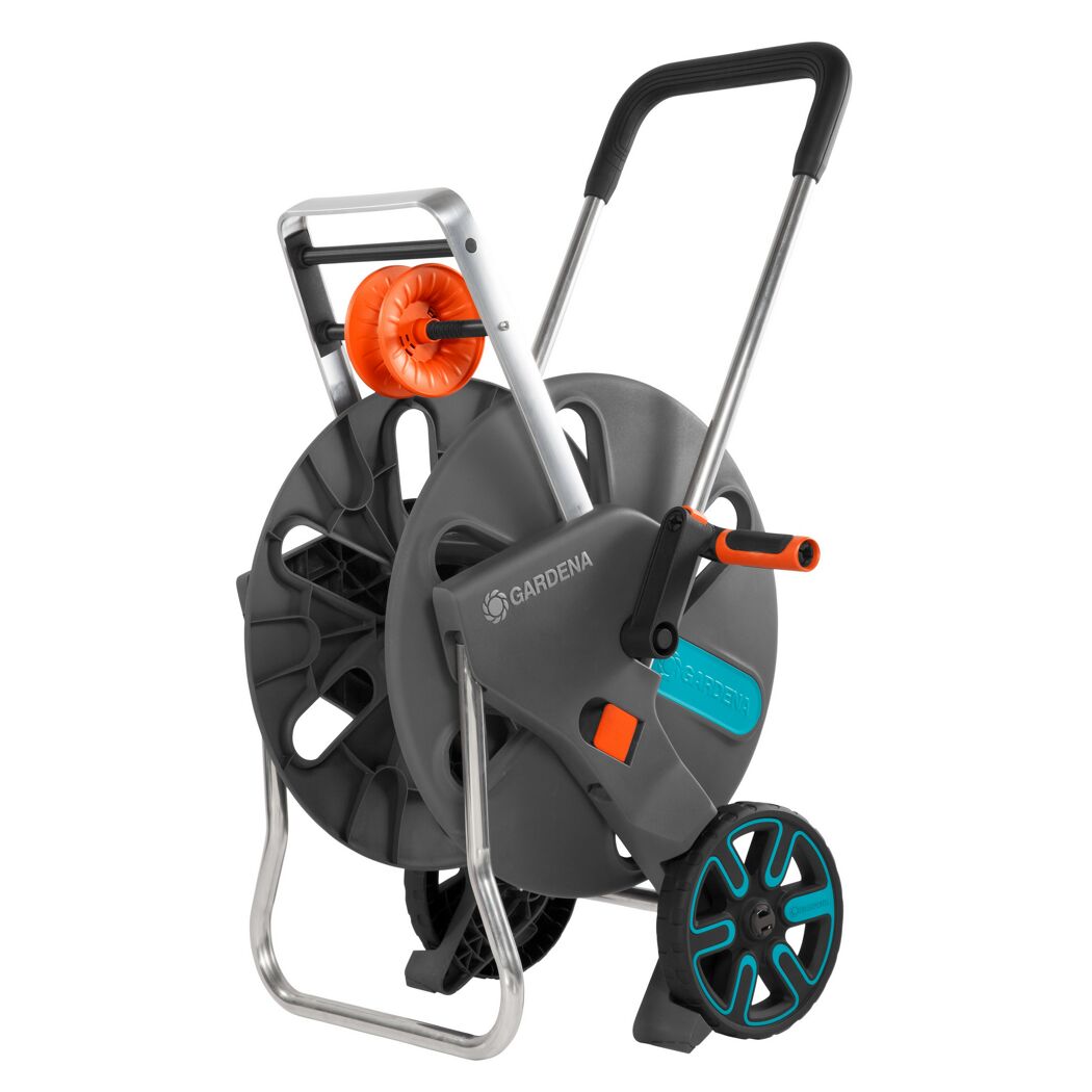 Schlauchwagen 'CleverRoll L Easy' schwarz max. 100 m Schlauchkapazität