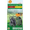 Schlauchträger-Set 6-teilig anthrazit, grün 15 m Schlauchkapazität