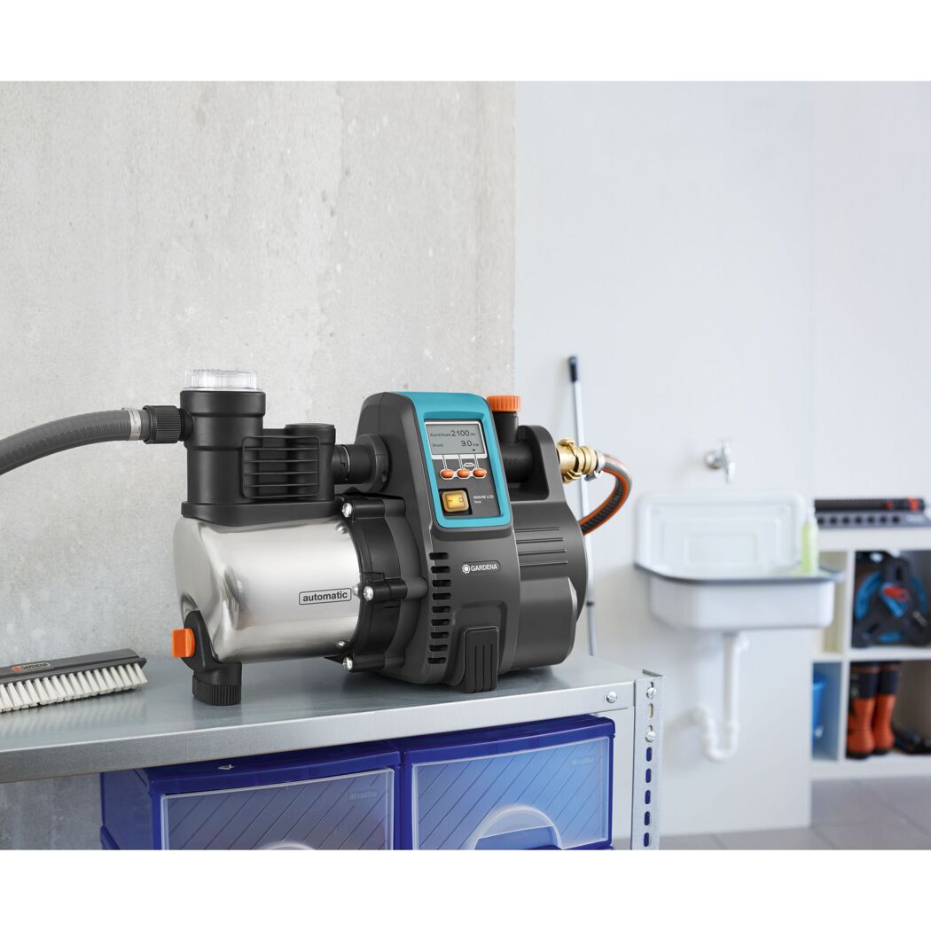 Hauswasserautomat '6000/6E' LCD Inox