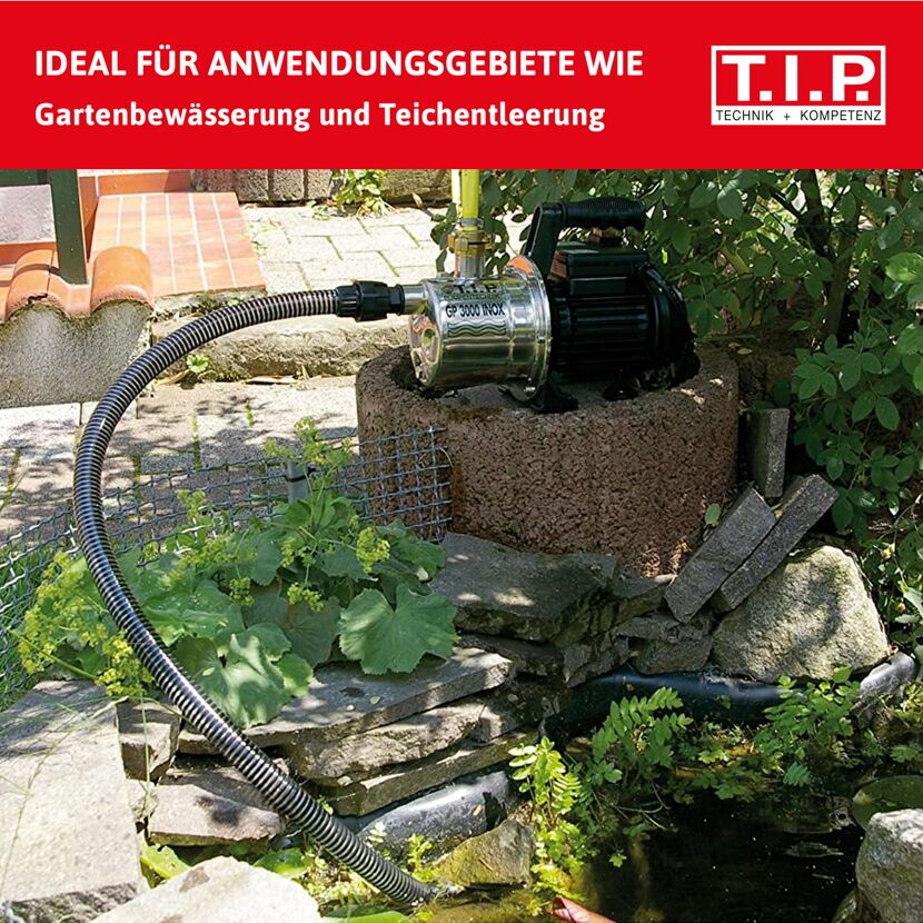 Gartenpumpe 'GP 5000 INOX' 1200 W 5000 l/h