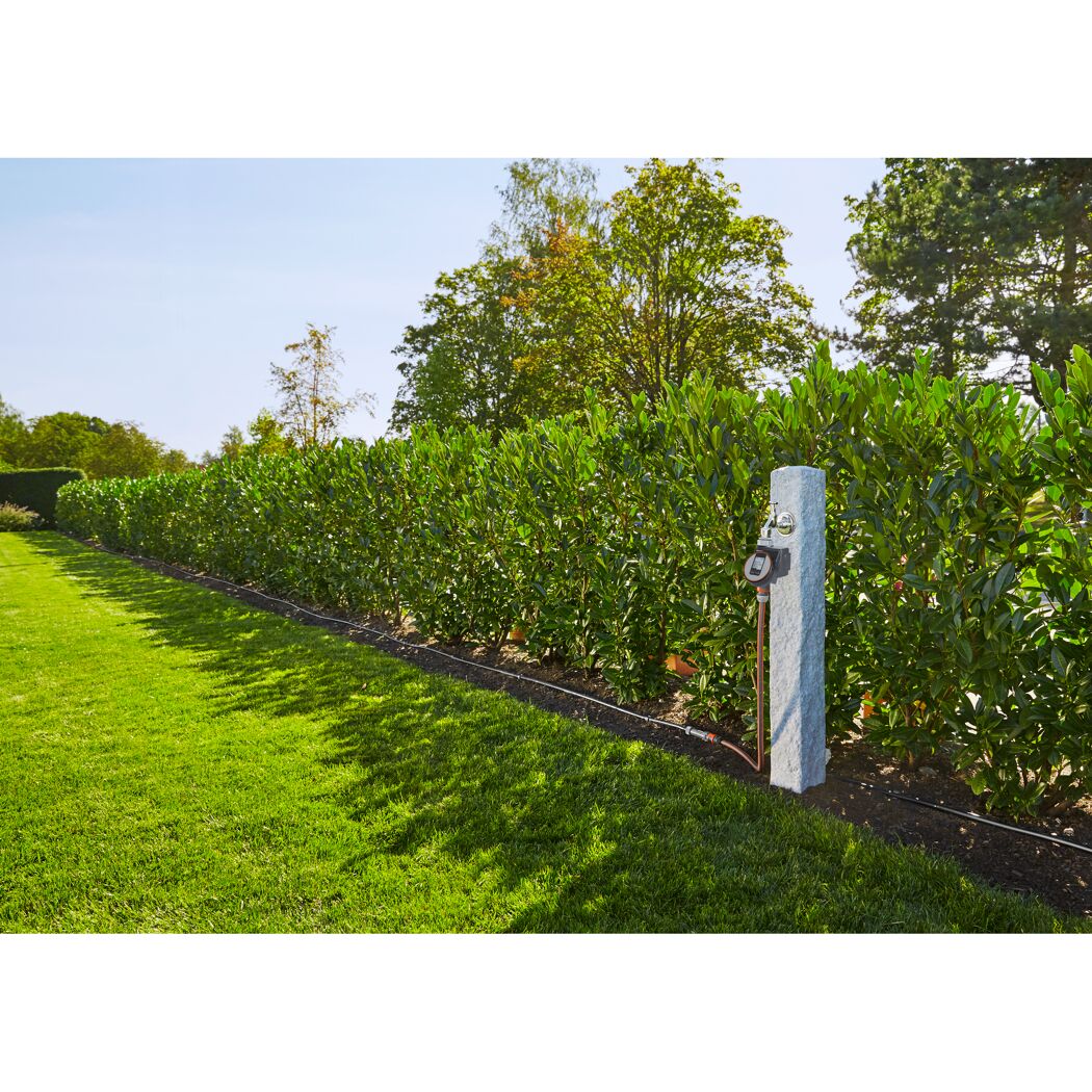 Bewässerungssteuerung Flex im Garten