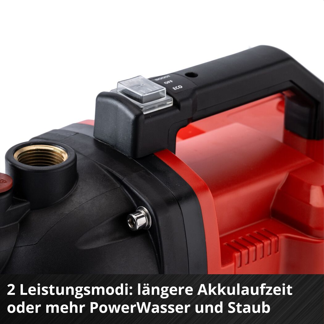 Akku-Gartenpumpe 'Aquinna 36/30' 3000 l/h ohne Akku