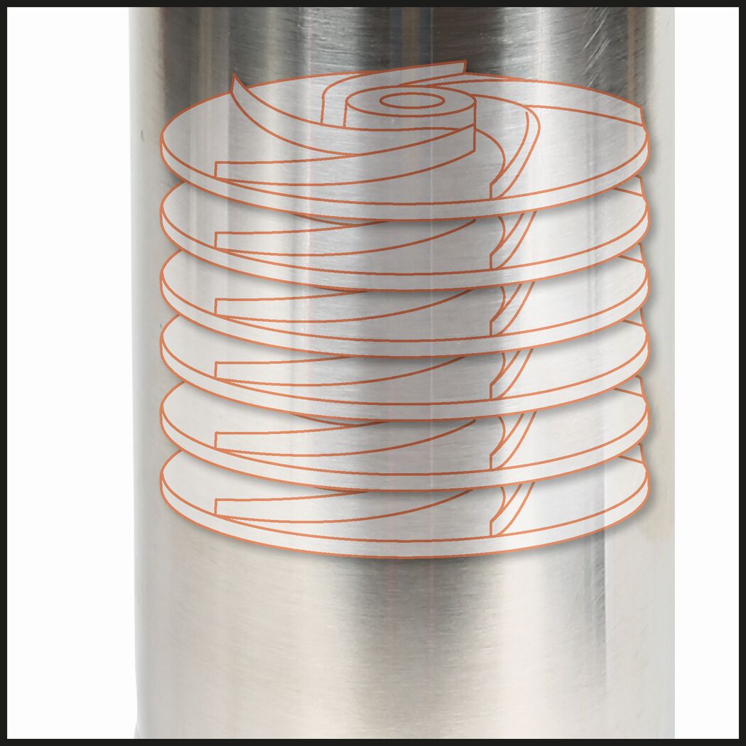 Tiefbrunnenpumpe 'GC-DW 1000 N' 1000 W 6500 l/h