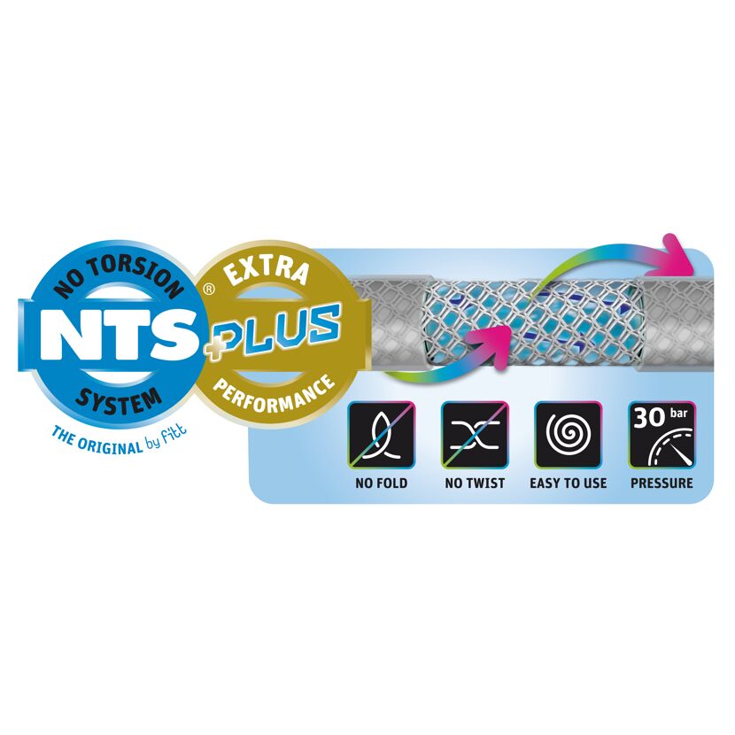 Gartenschlauch NTS Plus, knickfest, druckfest, 30 bar