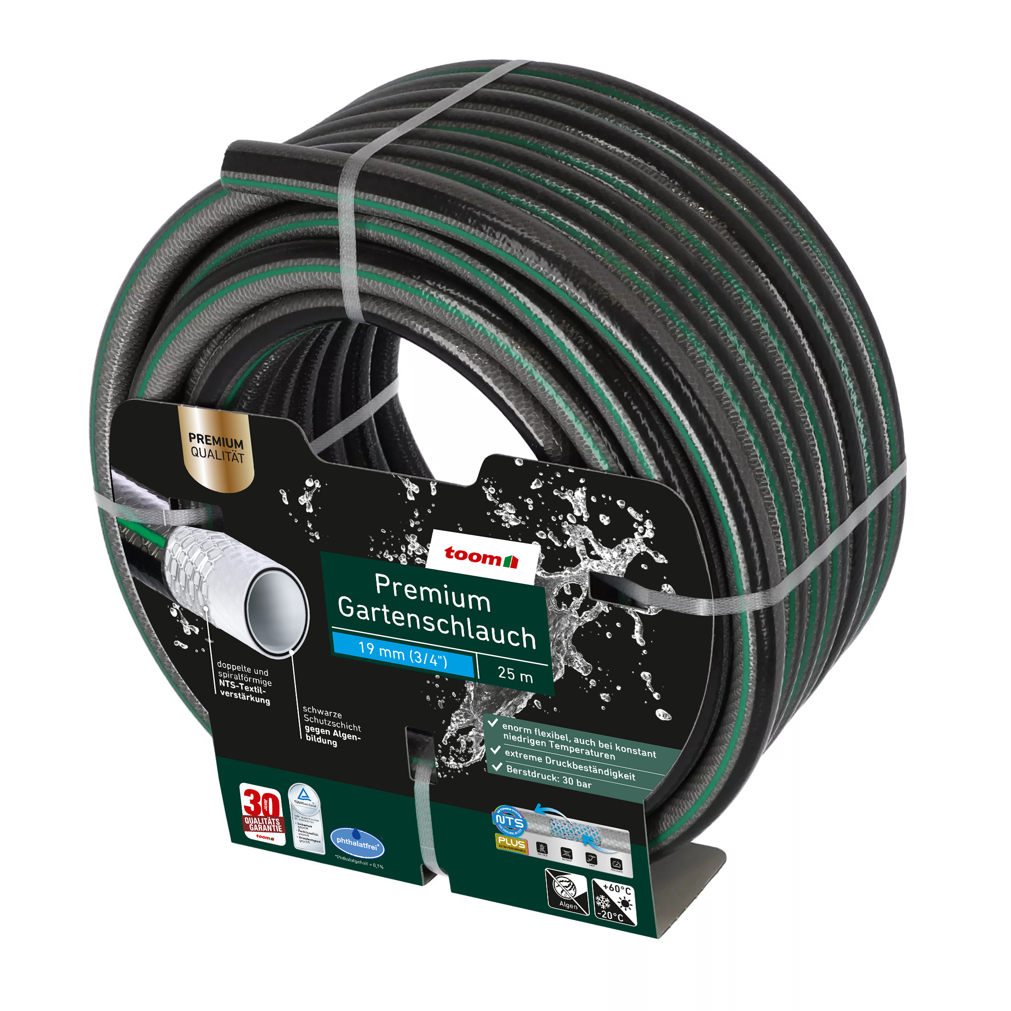 Gartenschlauch 'Premium' Ø 19 mm (3/4") 25 m