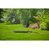 Viereckregner 'AquaZoom L' schwarz/silbern 28-350 m²