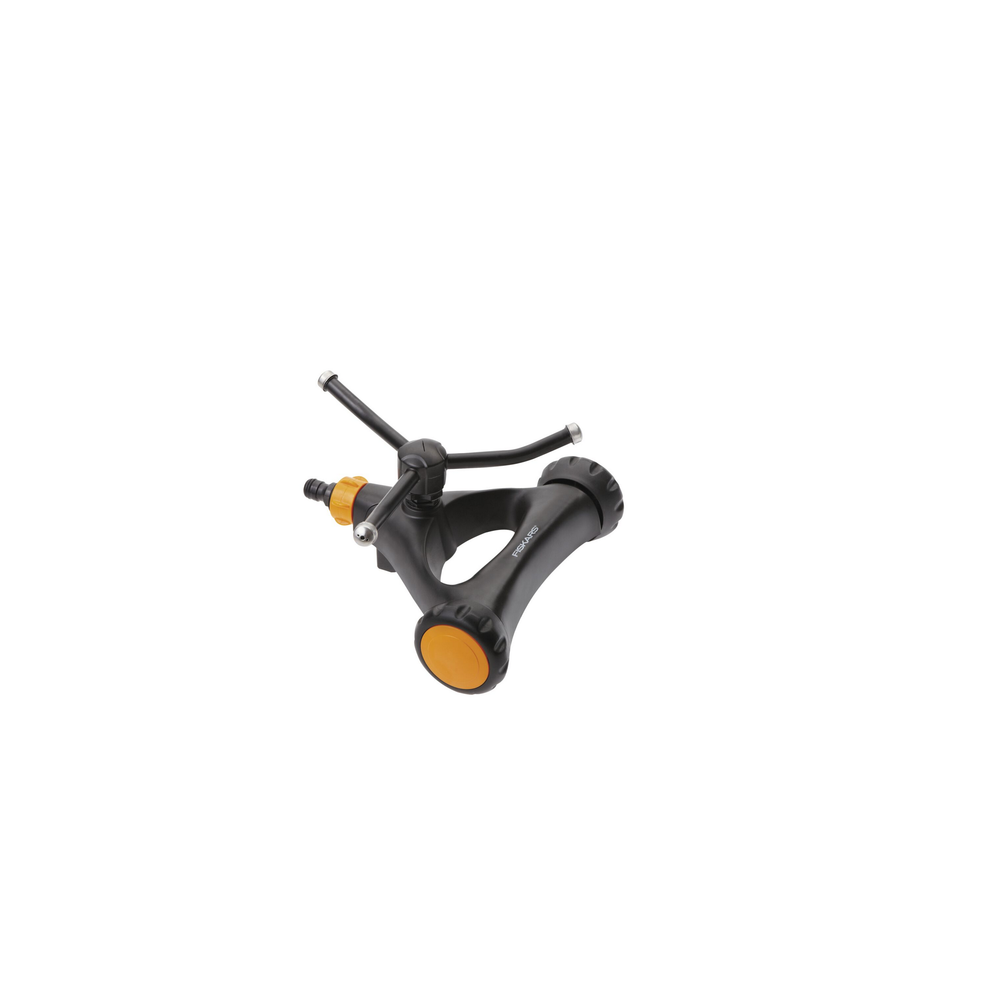 Wirbelsprinkler gelb/schwarz mit Rädern, max. Regnerfläche 150 m² + product picture