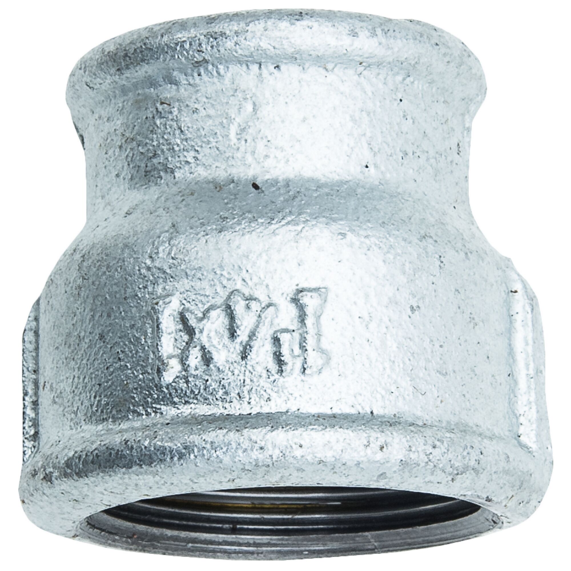 Metallische Reduziermuffe für Rohre