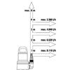 Klarwasser-Tauchpumpe '9000' 300 W 9000 l/h