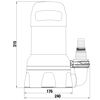 Klarwasser-Tauchpumpe '11000' 450 W 11000 l/h