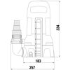 Klarwasser-Tauchpumpe '17000' 750 W 17000 l/h