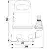 Schmutzwasser-Tauchpumpe '9000' 300 W 900 l/h