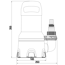 Schmutzwasser-Tauchpumpe '16000' 450 W 16000 l/h